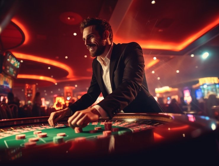 Antarmuka aplikasi gbo slot menampilkan dashboard sportsbook dan live dealer